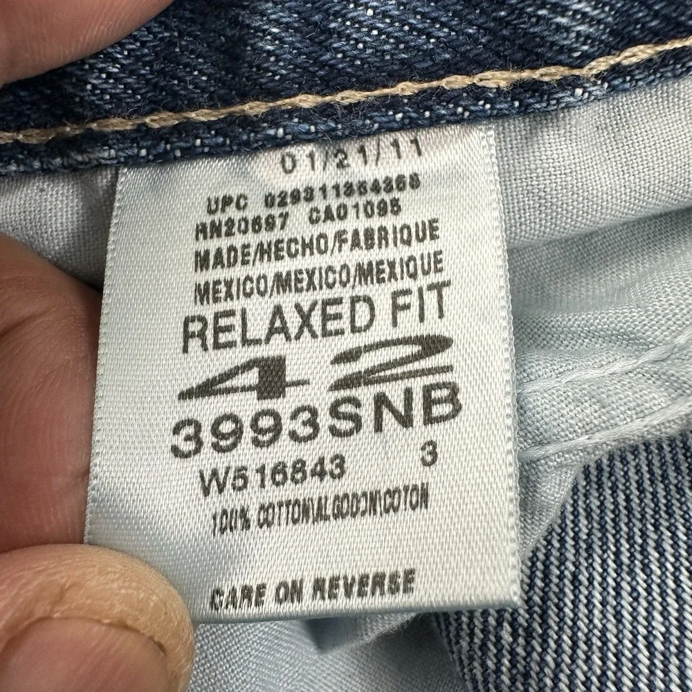 Y2K Dickies Relaxed‎ Carpenter Denim Shorts Men Actual 39 x 11 Blue Jean Jorts